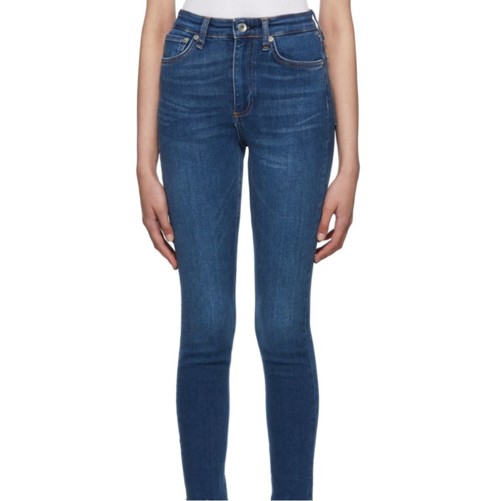 rag & bone High Rise Skinny Jeans